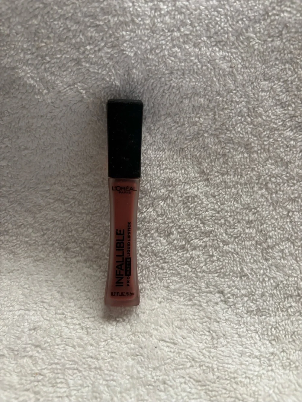 New L’Oréal infallible shade 352 shake down liquid lipstick